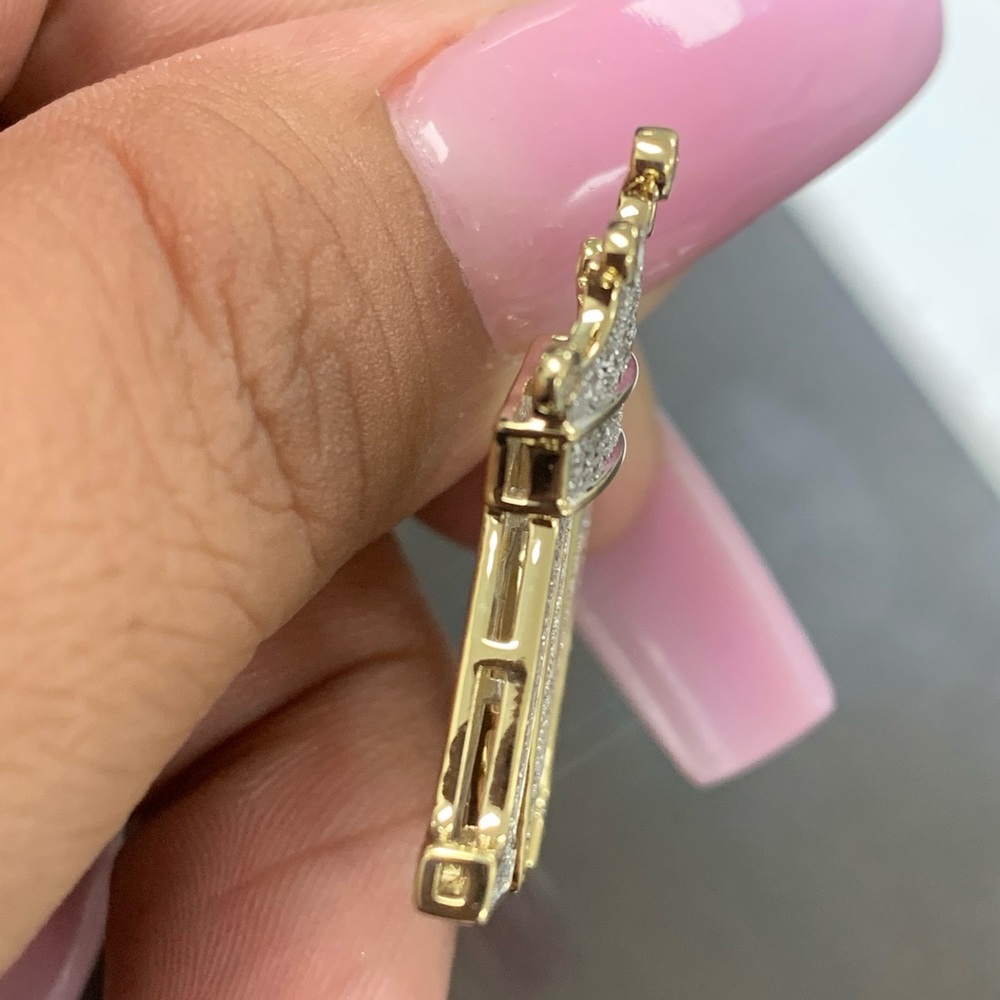 Diamond initial charm - Picture 4 of 5